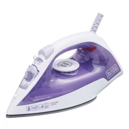 Ferro de Passar Roupa a Vapor Black e Decker 1200W FX1050